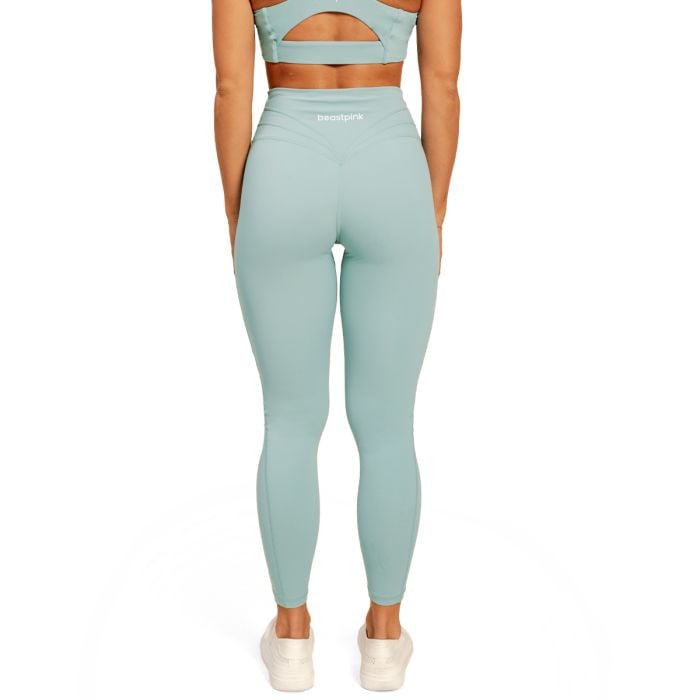 Damskie legginsy Sense Storm Blue - BeastPink L