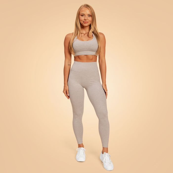 Biustonosz sportowy Sense Grey - BeastPink M