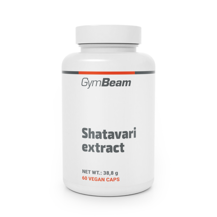 Ekstrakt z shatavari - GymBeam 60 kaps
