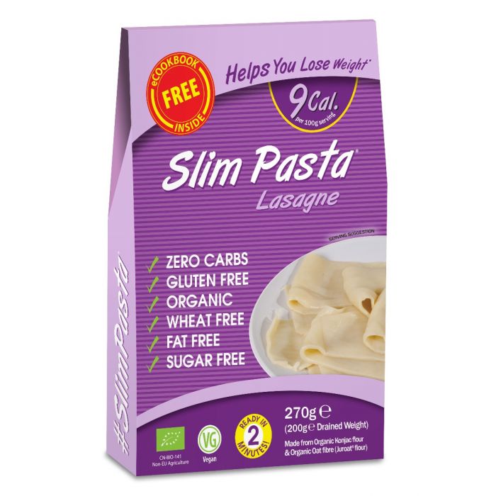 Bio makaron Slim Pasta Lasagne 270 g - Slim Pasta