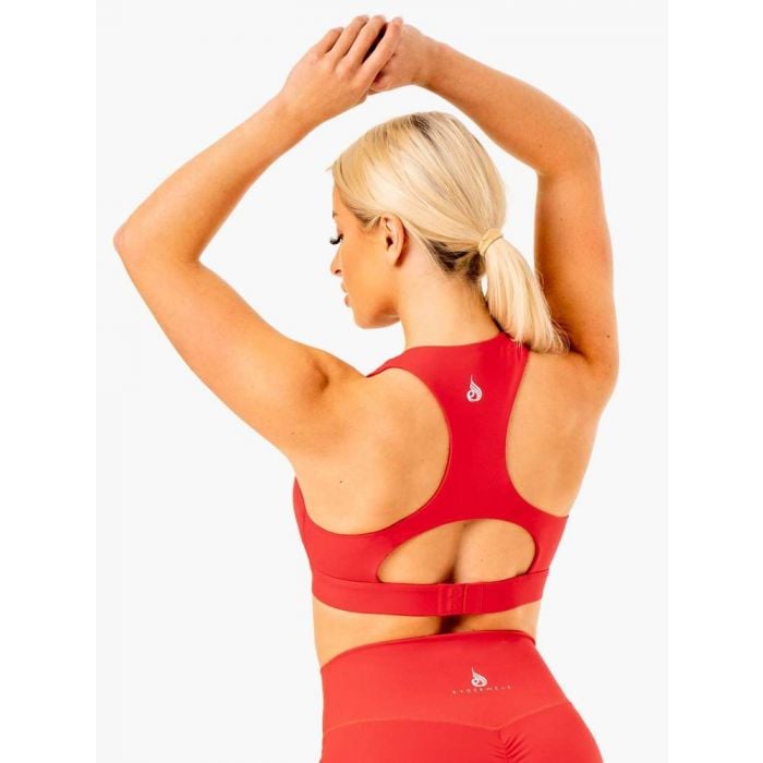 Stanik sportowy Knockout Racer Back Red - Ryderwear S