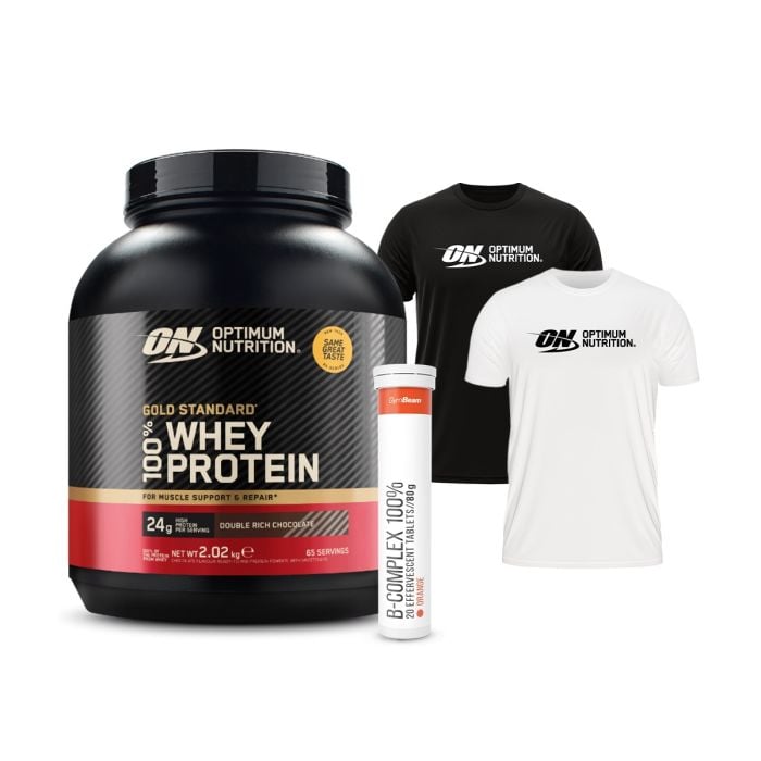 100% Whey Gold Standard - Optimum Nutrition + PREZENT 450 g - podwójna czekolada