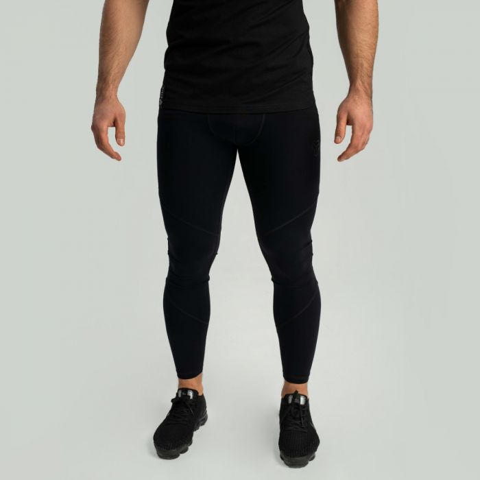 Męskie legginsy Essential Black - STRIX