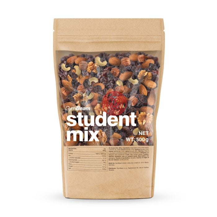 Mieszanka studencka - GymBeam 500 g