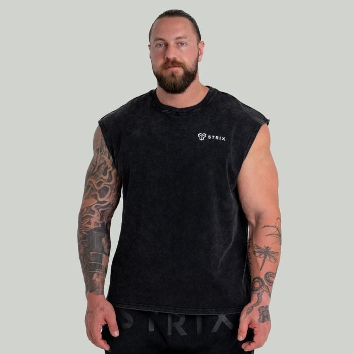 Tank Top Washed Black - STRIX L
