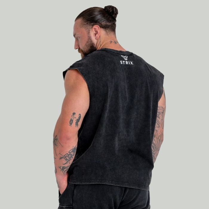 Tank Top Washed Black - STRIX L