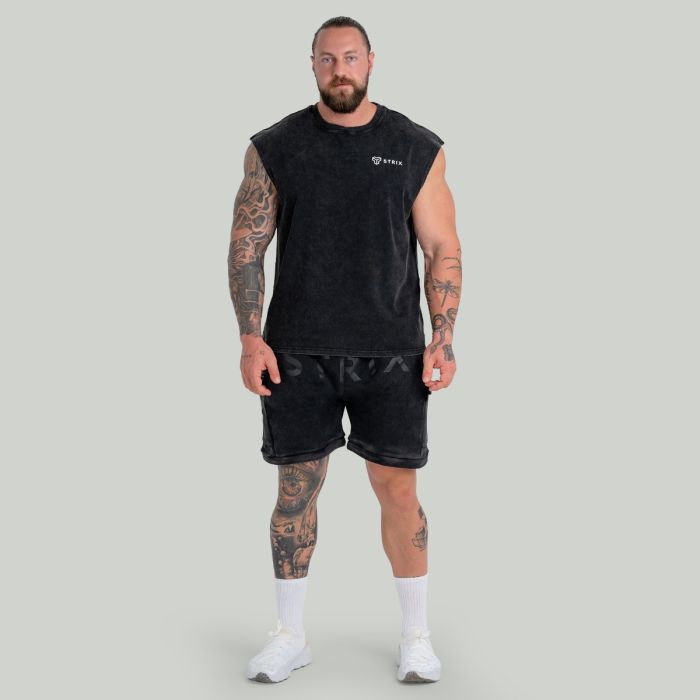 Tank Top Washed Black - STRIX L