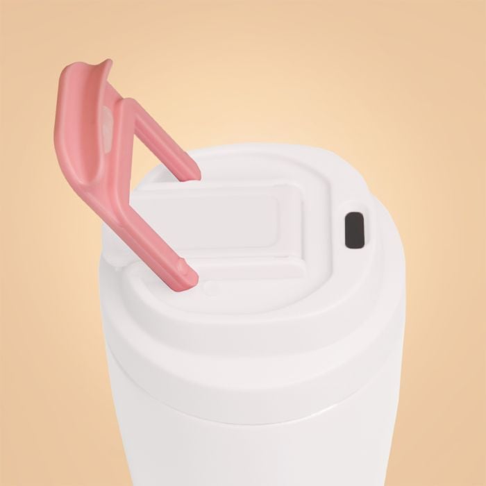 Kubek termiczny 500 ml White - BeastPink single_variant