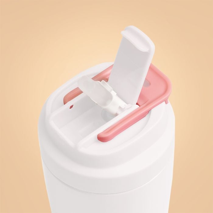 Kubek termiczny 500 ml White - BeastPink single_variant