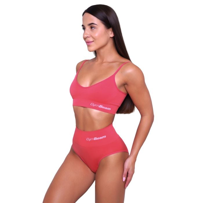 Braletka Triangle Pink - GymBeam S