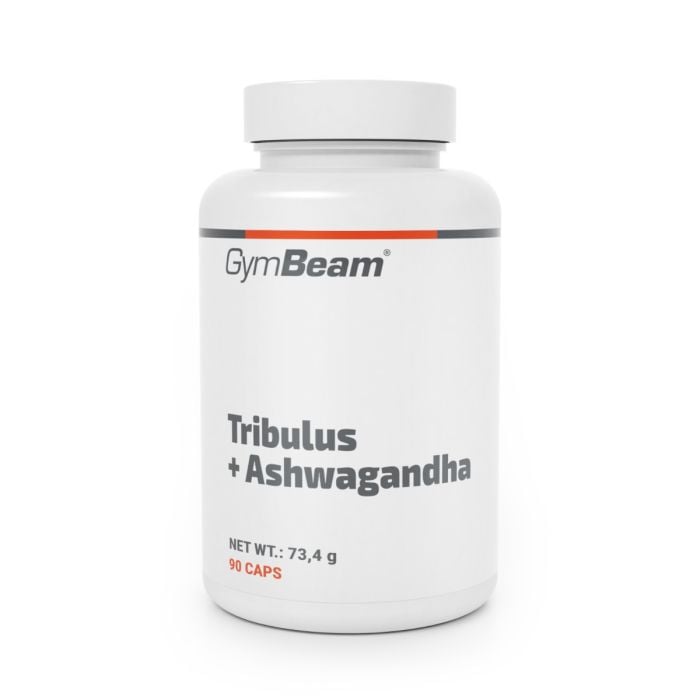Tribulus + Ashwagandha - GymBeam 90 kaps