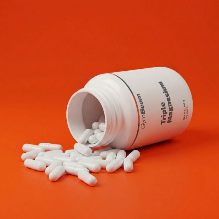 Potrójny Magnez – GymBeam 180 kaps - 00