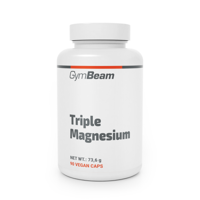 Potrójny Magnez – GymBeam 90 kaps - 01