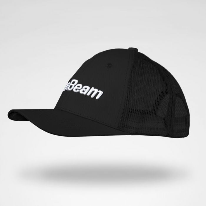 Bejsbolówka Mesh Panel Cap Black - GymBeam Czarny