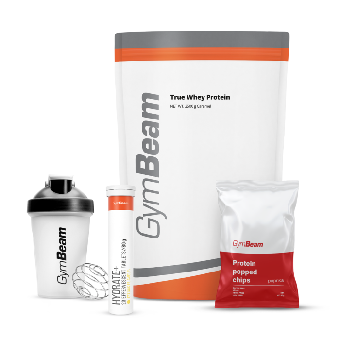 Białko serwatkowe True Whey - GymBeam 1000 g - biała czekolada - 00