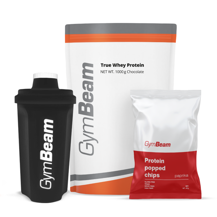 Białko serwatkowe True Whey - GymBeam 1000 g - biała czekolada - 00