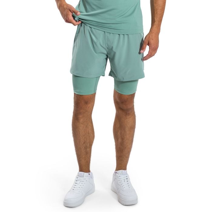 Spodenki ULTRA 2w1 Agave - STRIX XXL