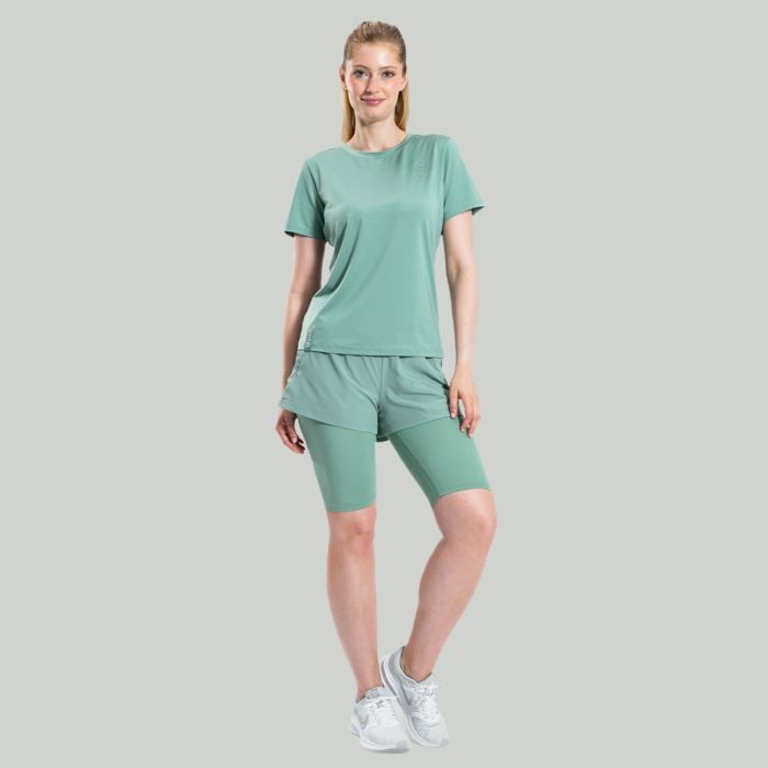 Damskie spodenki ULTRA 2w1 Agave - STRIX XL