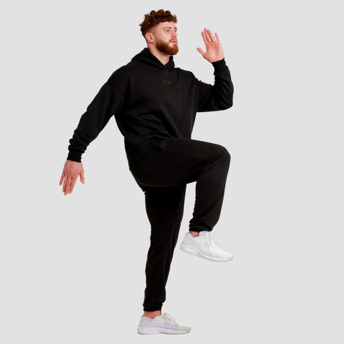 Bluza z kapturem Unity Black - GymBeam L