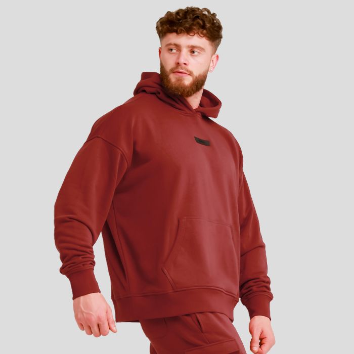 Bluza z kapturem Unstoppable Red - GymBeam XXL