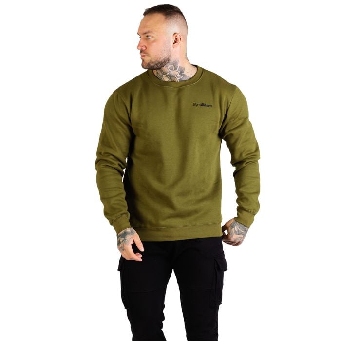 Męska bluza Basic Military Green - Gymbeam L