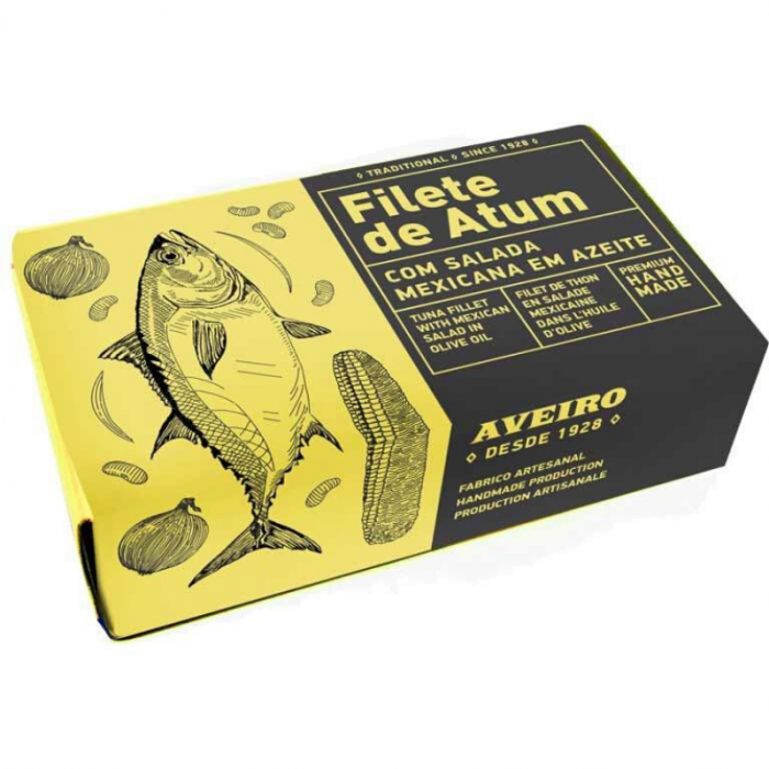 Filet z tuńczyka w oliwie z oliwek Sałatka meksykańska - Aveiro