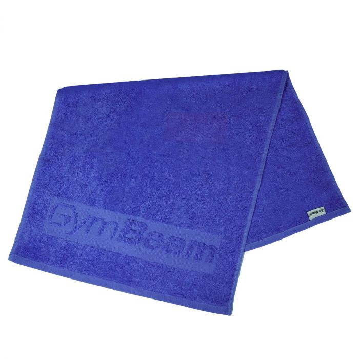 Niebieski ręcznik do fitnessu - GymBeam