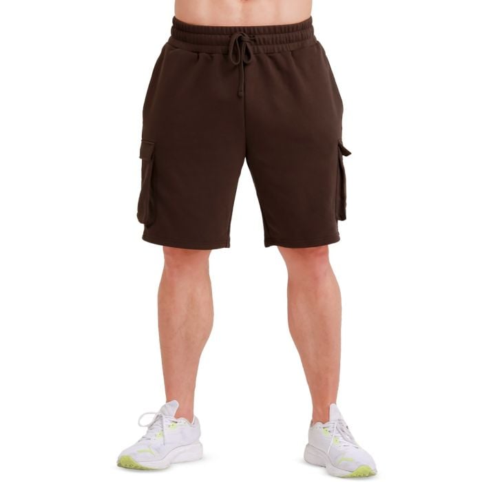 Szorty Utility Brown - GymBeam L
