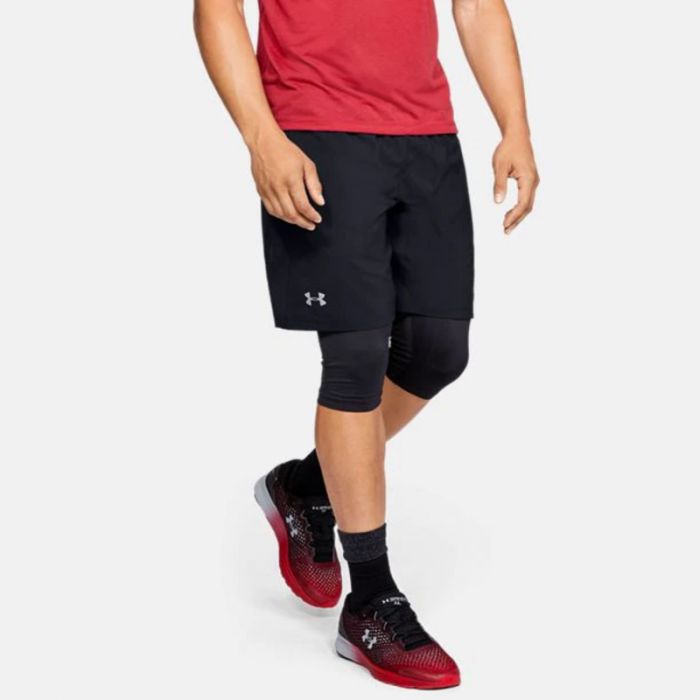 Spodenki Launch SW 2in1 Black - Under Armour