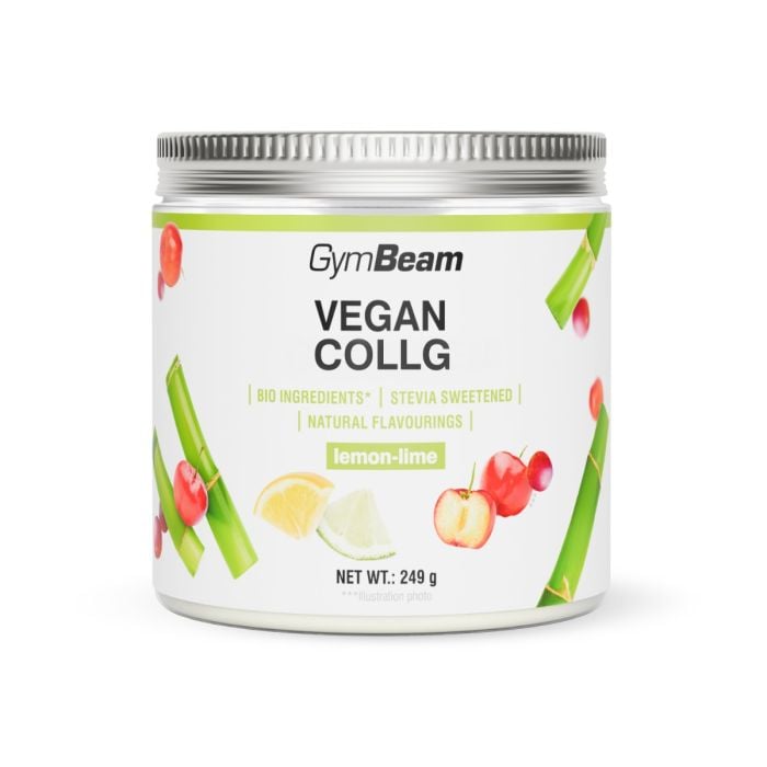 Vegan Collg - GymBeam 249 g - limonka cytryna