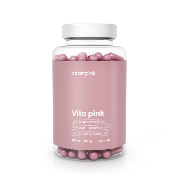 Vita Pink - BeastPink 120 kaps