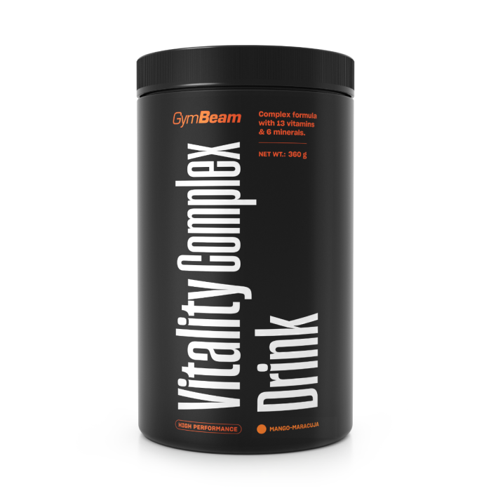 Vitality Complex Drink - GymBeam 360 g - marakuja mango