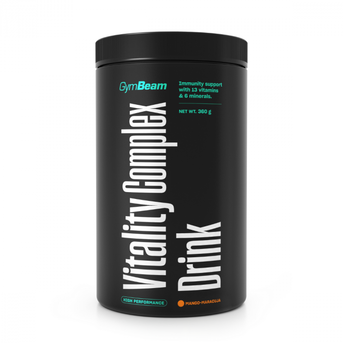Vitality Complex Drink Saszetka - GymBeam 12 g - marakuja mango