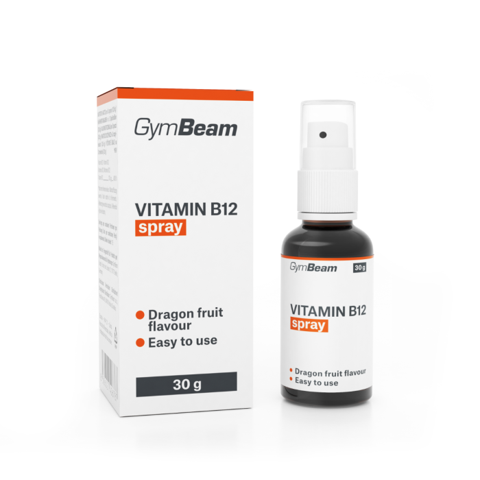 Witamina B12 w sprayu - GymBeam 30 g
