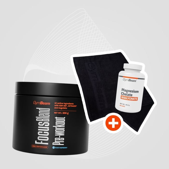 Focus Blend Pre-workout - GymBeam 300 g - wild cherry