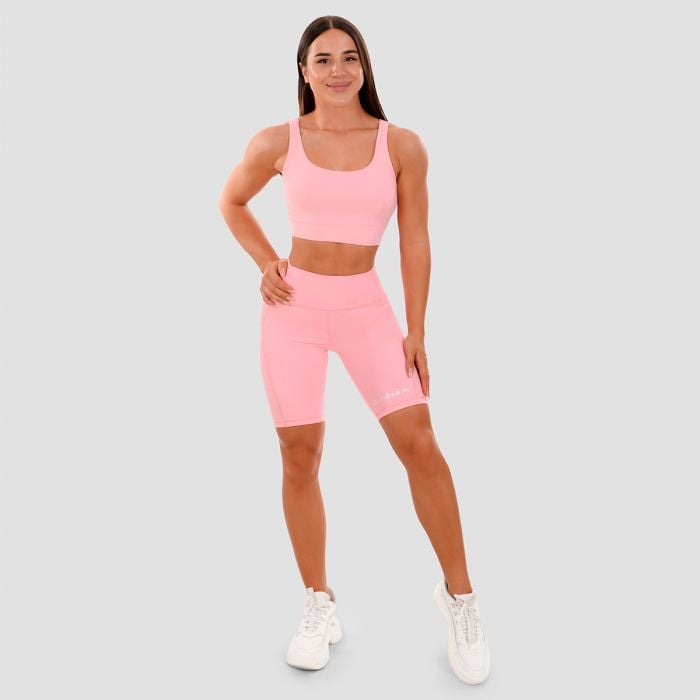 Biustonosz sportowy Cut-Out Pink - GymBeam M