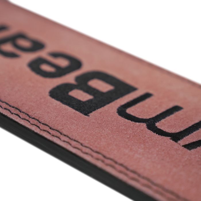 Pas do podnoszenia ciężarów LEVER Pink - GymBeam XS