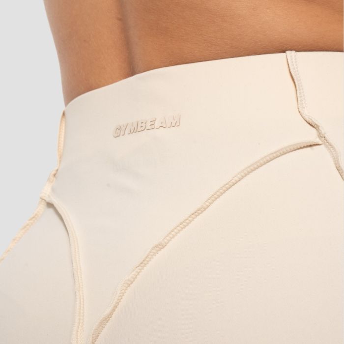 Damskie szorty Cosmo Cream - GymBeam M