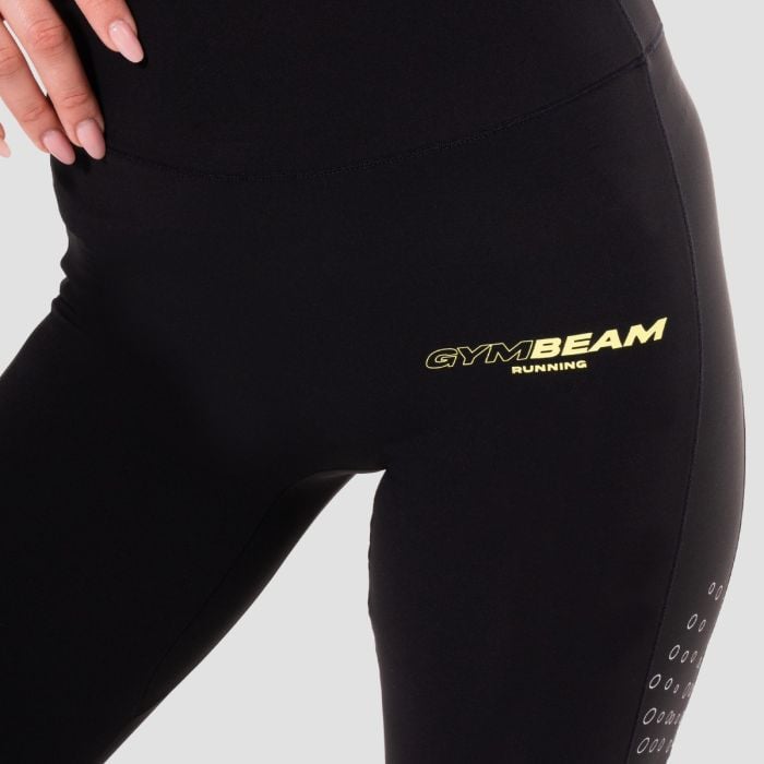 Women‘s Pace Leggings Black - GymBeam XL