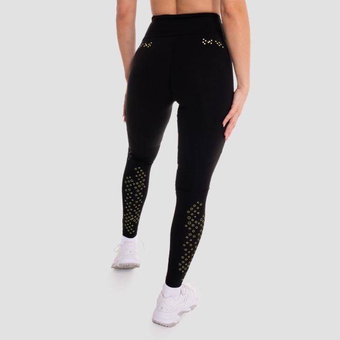 Women‘s Pace Leggings Black - GymBeam XL
