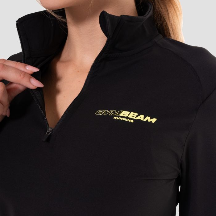 Women‘s Pace Longsleeve Black - GymBeam XL