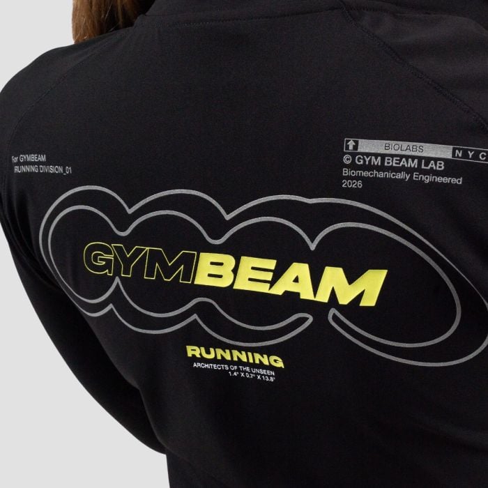 Women‘s Pace Longsleeve Black - GymBeam XL