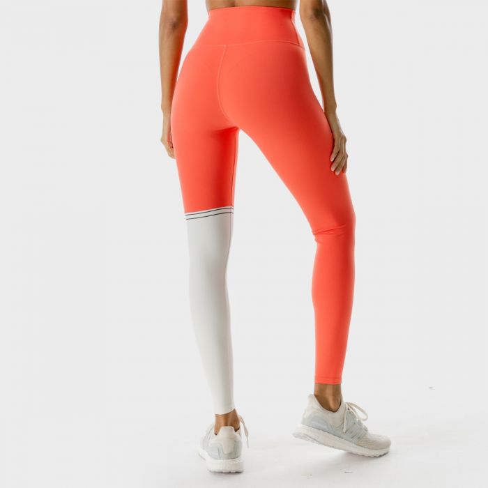 Legginsy damskie LAB360º Color Block Hot Coral - SQUATWOLF XL