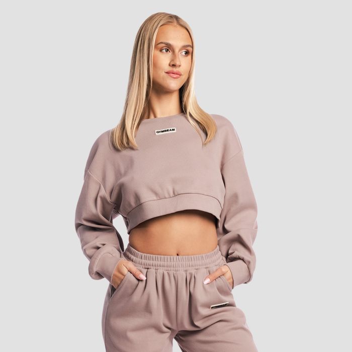 Damska bluza Aura Cropped Roux - GymBeam S