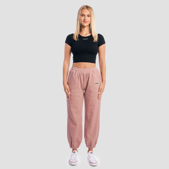 Koszulka damska Aura Cropped Black - GymBeam S
