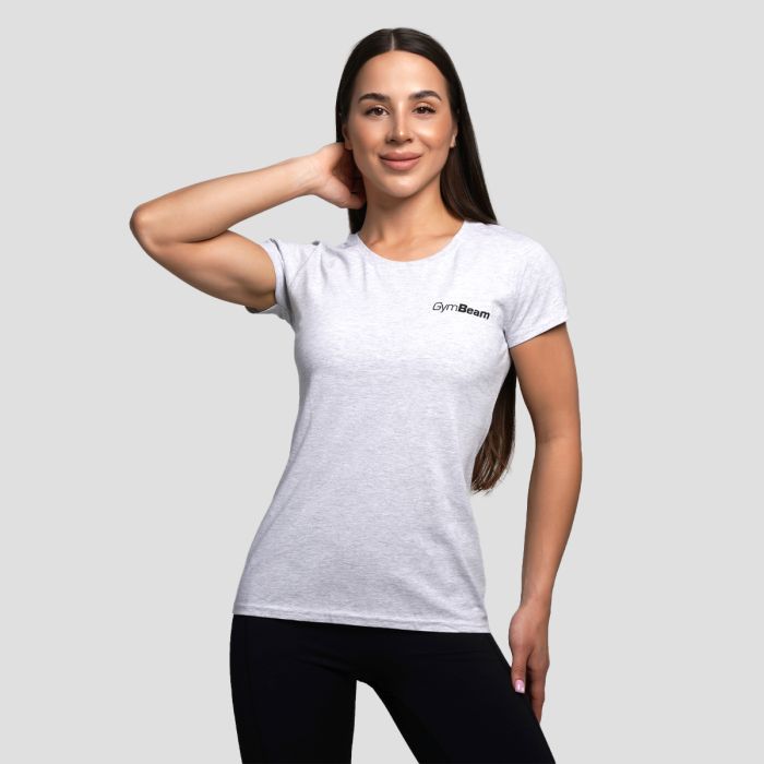 Koszulka damska Basic Heather Grey - GymBeam S