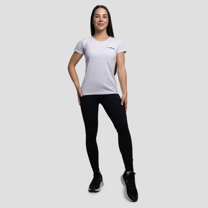 Koszulka damska Basic Heather Grey - GymBeam S
