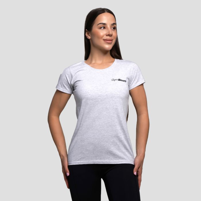 Koszulka damska Basic Heather Grey - GymBeam S