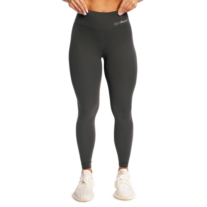 Damskie legginsy BEAT Charcoal - GymBeam XXL