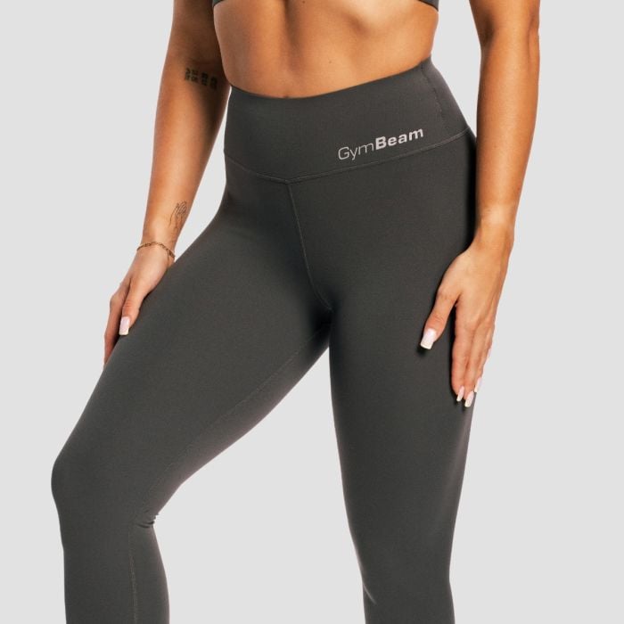Damskie legginsy BEAT Charcoal - GymBeam XXL